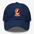 Oregon State Stealie Premium Unisex Dad Hat — Design: Oregon State University — Navy