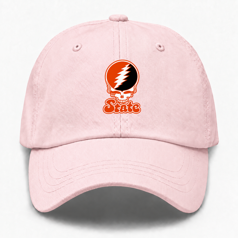 Oregon State Stealie Premium Unisex Dad Hat — Design: Oregon State University — Pink