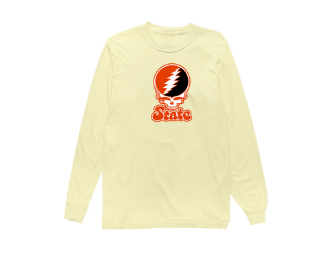 Oregon State Stealie Premium Unisex Long-Sleeve — Design: Oregon State University — Butter