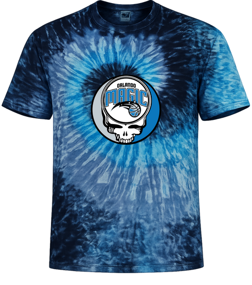 Orlando Magic Stealie Tie-Dye T-Shirt