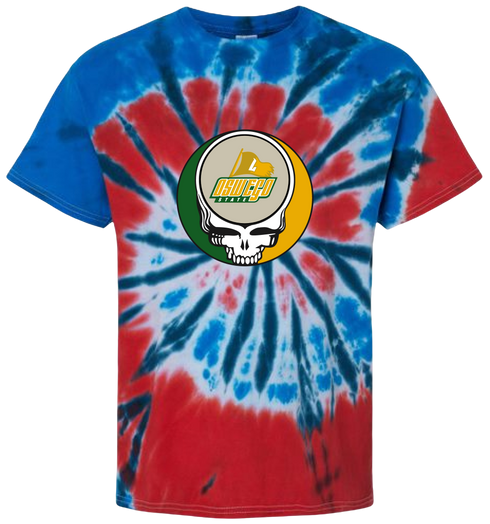 Oswego State University Stealie Tie-Dye T-Shirt