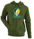 Oswego State Stealie Premium Unisex Hoodie — Design: Oswego State University — Military Green
