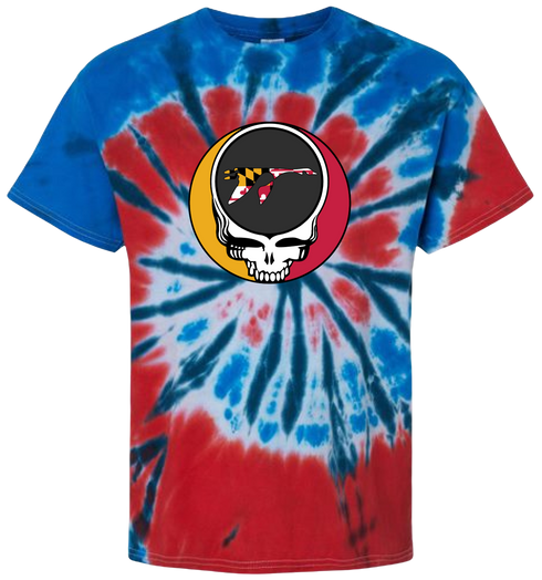 1415 - Custom Stealie Tie-Dye