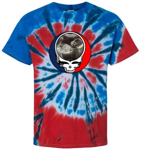 1689 - Custom Stealie Tie-Dye
