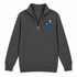 Beer Lovin' Bear - Premium Grateful Dead Quarter-Zip Pullover - Charcoal - 6
