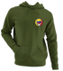 Colombia FIFA World Cup - Premium Grateful Dead Left Chest Hoodie - Military Green - 7