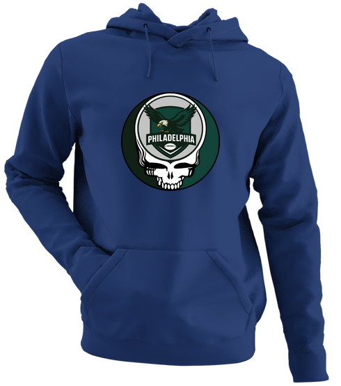 Philadelphia Football - Premium Grateful Dead Hoodie - Navy - 2