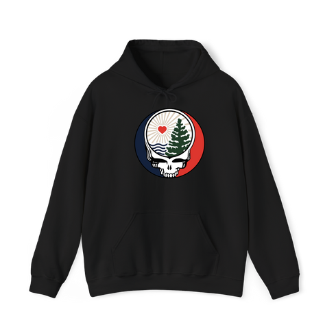 1435 - Custom Stealie Hoodie