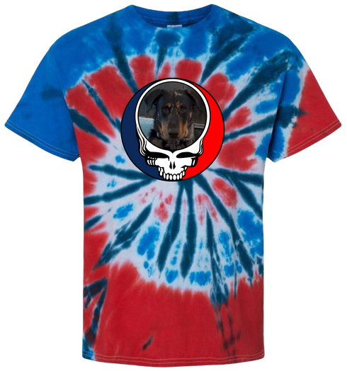 1631 - Custom Stealie Tie-Dye