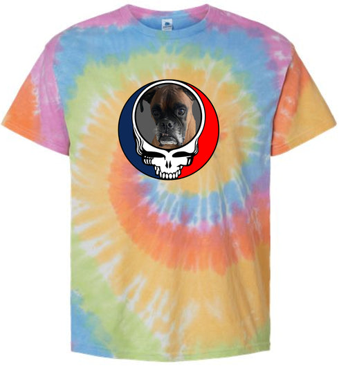 1451 - Custom Stealie Tie-Dye