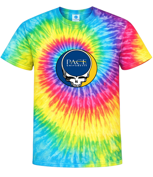 Pace University Stealie Tie-Dye T-Shirt