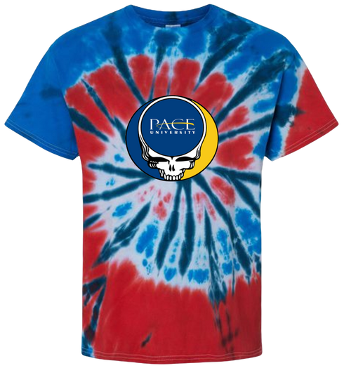 Pace University Stealie Tie-Dye T-Shirt