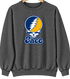 Pace Stealie Premium Unisex Crewneck — Design: Pace University — Dark Heather