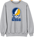 Pace Stealie Premium Unisex Crewneck — Design: Pace University — Sport Grey