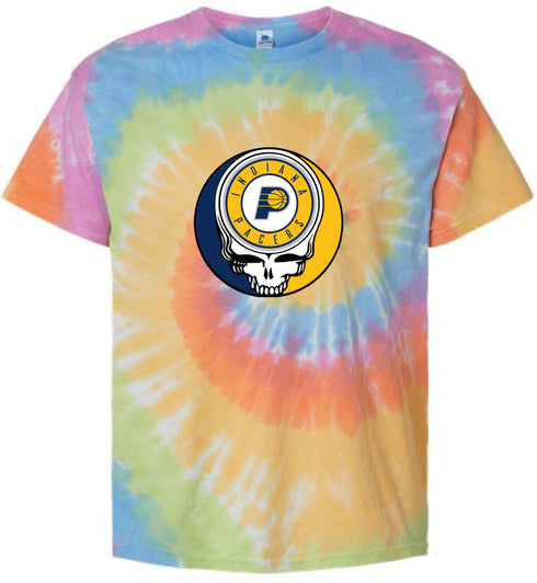 Indiana Pacers Stealie Tie-Dye T-Shirt