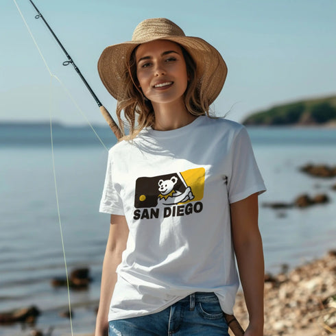 Grateful Dead - San Diego Padres MLB Logo T-Shirt - StealieShop