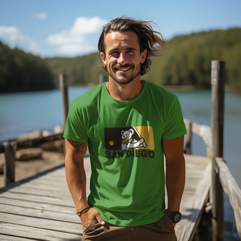 Grateful Dead - San Diego Padres MLB Logo T-Shirt - StealieShop