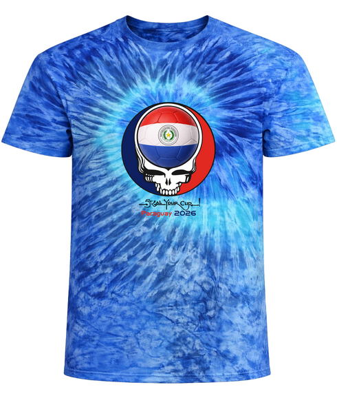 Paraguay FIFA World Cup Stealie Tie-Dye T-Shirt
