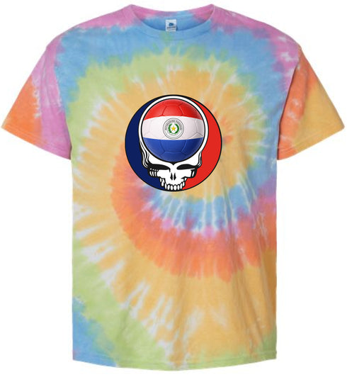 Paraguay FIFA World Cup Stealie Tie-Dye T-Shirt