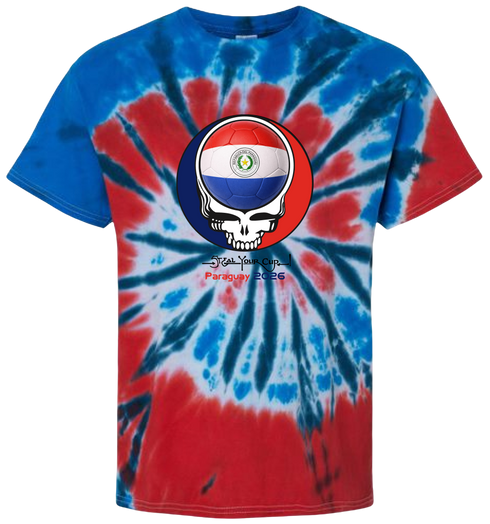 Paraguay FIFA World Cup Stealie Tie-Dye T-Shirt