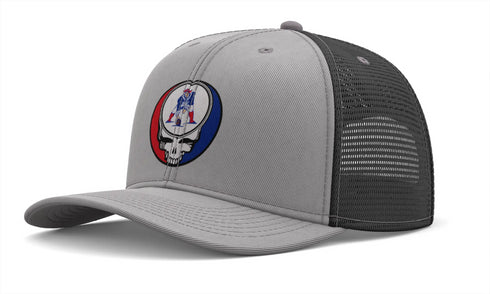 Grateful Dead - Pat The Patriot Stealie Trucker Cap - StealieShop