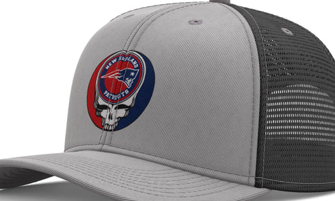 Grateful Dead - New England Patriots Stealie Trucker Cap - StealieShop