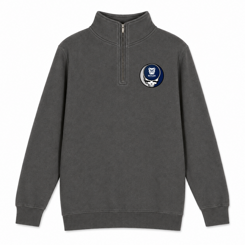 Butler University - Premium Grateful Dead Quarter-Zip Pullover - Charcoal - 5