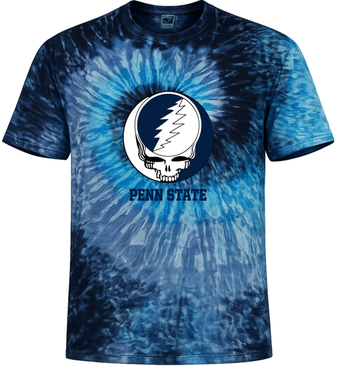 Penn State University Stealie Tie-Dye T-Shirt