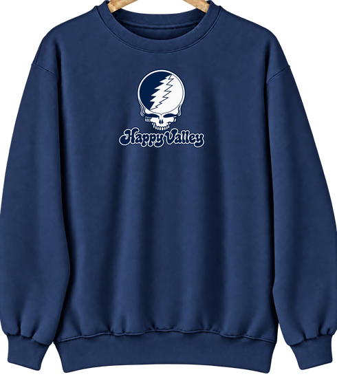 State Stealie Premium Unisex Crewneck — Design: Penn State — Navy
