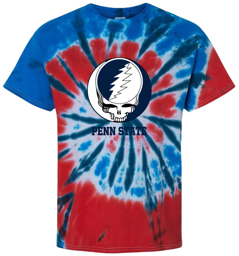 Penn State University Stealie Tie-Dye T-Shirt