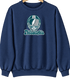 Philadelphia Helmet Stealie Premium Unisex Crewneck — Philadelphia Eagles — Navy