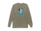 Philadelphia Helmet Stealie Premium Unisex Long-Sleeve — Philadelphia Eagles — Sandstone