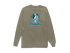Philadelphia Helmet Stealie Premium Unisex Long-Sleeve — Philadelphia Eagles — Sandstone
