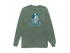 Philadelphia Helmet Stealie Premium Unisex Long-Sleeve — Philadelphia Eagles — Light Green
