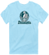 Philadelphia Helmet Stealie Premium Unisex T-Shirt — Philadelphia Eagles — Light Blue