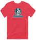 Philadelphia Helmet Stealie Premium Unisex T-Shirt — Philadelphia Eagles — Heather Red
