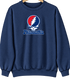Philadelphia Baseball Stealie Grateful Dead Crewneck — Philadelphia Phillies — Navy