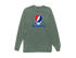 Philadelphia Baseball Stealie Grateful Dead Long-Sleeve — Philadelphia Phillies — Light Green