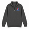 Philadelphia Baseball Stealie Grateful Dead Quarter-Zip — Philadelphia Phillies — Charcoal