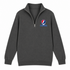 Philadelphia Baseball Stealie Grateful Dead Quarter-Zip — Philadelphia Phillies — Charcoal