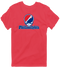 Philadelphia Baseball Stealie Grateful Dead T-Shirt — Philadelphia Phillies — Heather Red