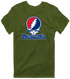 Philadelphia Baseball Stealie Grateful Dead T-Shirt — Philadelphia Phillies — Military Green