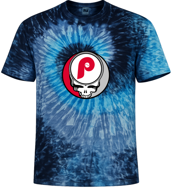 Philadelphia Phillies Stealie Tie-Dye T-Shirt