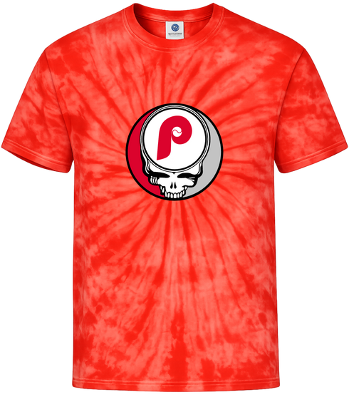 Philadelphia Phillies Stealie Tie-Dye T-Shirt