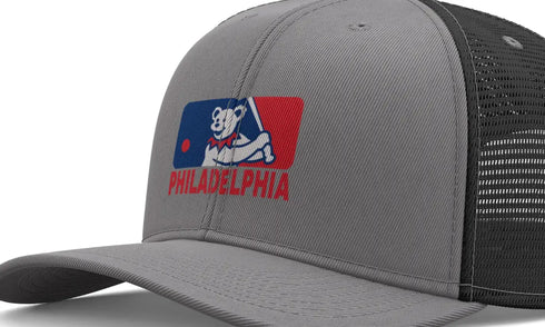 Grateful Dead - Philadelphia Phillies Dancing Bear Logo Grateful Dead Trucker Cap - StealieShop