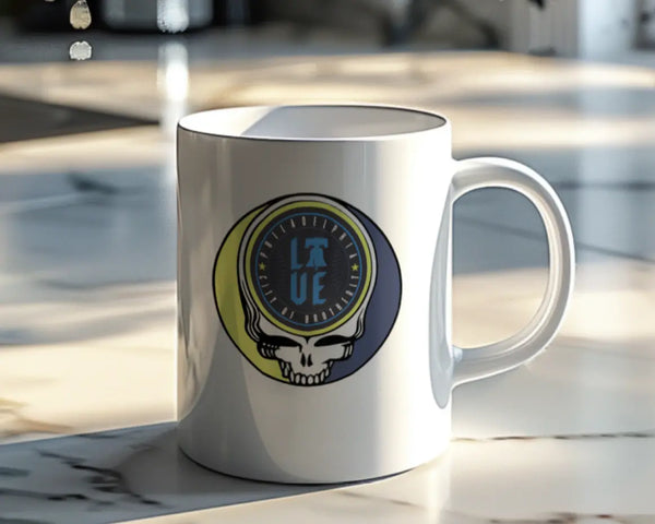 Grateful Dead - Philly City Connect Stealie 15 Ounce Coffee Mug - StealieShop