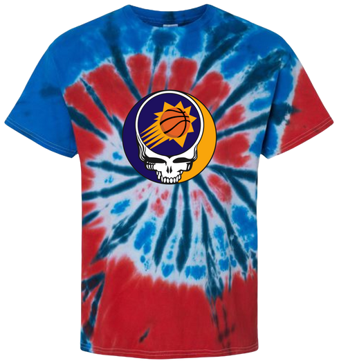 Phoenix Suns Stealie Tie-Dye T-Shirt