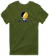 Pine Bluff Stealie Premium Unisex T-Shirt — Design: Arkansas at Pine Bluff University of — Military Green