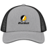 Pine Bluff Stealie Premium Unisex Trucker Cap — Design: Arkansas at Pine Bluff University of — Heather Grey/Black