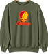 Pittsburg State Stealie Premium Unisex Crewneck — Design: Pittsburg State University — Military Green